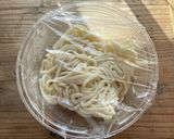 mレンジできのこバター(マヨ)醤油うどん作り方5写真