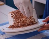 チョコレートケーキ（ココアスポンジ）動画作り方32写真