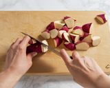 さつまいもと☆しらす佃煮塩バター作り方2写真