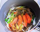 スンドゥブチゲスープでラーメン作り方4写真