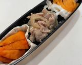 師走１　しらす丼弁当　JK弁当作り方4写真
