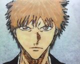 キャラケーキ（黒崎一護）作り方4写真