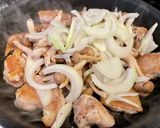 鶏としめじのクリーム煮作り方2写真