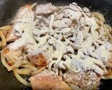 鶏としめじのクリーム煮作り方3写真