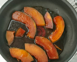かぼちゃで一品。かぼちゃの照り焼き作り方5写真