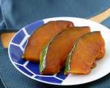 かぼちゃで一品。かぼちゃの照り焼き作り方6写真