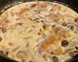 鶏としめじのクリーム煮作り方4写真