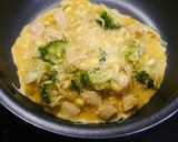 簡単！もやしの餡かけ卵焼き作り方3写真