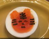 ＊茹で卵に…とらわれたトラ＊作り方8写真