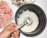 きのこ炊き込みご飯♪簡単ピラフ風炊飯器作り方3写真