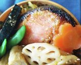 お弁当★レンジだけモヤシカレーガーリック作り方7写真
