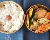 お弁当★レンジだけモヤシカレーガーリック作り方8写真