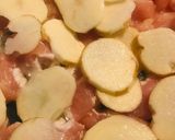 胸肉とジャガイモのフライパン蒸し作り方3写真