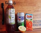 簡単モクテル★オレンジティーソーダ作り方1写真