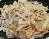 メンマと豚肉の炒め煮作り方4写真