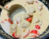 柔らか鶏もも肉とパプリカの♡シュクメルリ作り方20写真