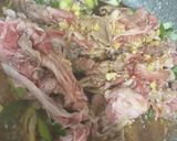 薄切り豚肉とネギの甘うま煮☆作り方5写真