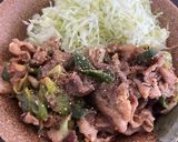 薄切り豚肉とネギの甘うま煮☆作り方7写真