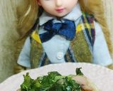 リカちゃん♡菜の花イカの塩辛パスタΨ作り方20写真