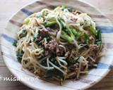 m豚とキャベツの定番塩焼きそば作り方6写真