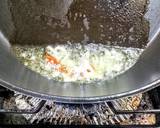 オイルサーディンと卵にレンコンのパスタ作り方2写真