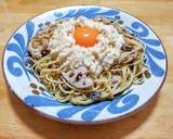オイルサーディンと卵にレンコンのパスタ作り方6写真