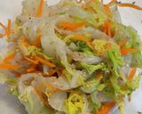 白菜大量消費　簡単！あったかナムル作り方7写真
