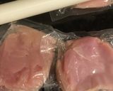 オーブンで作るチキンスニッチェル　作り方1写真