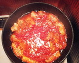 簡単☆豚肉とほうれん草のトマト煮込み作り方5写真