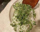 干し大根葉のクリチおにぎり作り方2写真