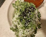 干し大根葉のクリチおにぎり作り方3写真