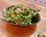 簡単！5分！春菊とクリームチーズの和え物作り方4写真