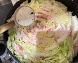 浅漬塩で作る白菜と豚バラのミルフィーユ鍋作り方4写真