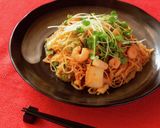 海老チリ風旨辛焼ビーフン作り方7写真