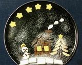 ♡お菓子でクリスマスのアートプレート♡作り方4写真