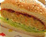 ひよこ豆ハンバーガー作り方5写真