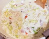 時短で白菜のクラムチャウダー作り方5写真