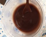 黒豆の煮汁活用☆片栗粉で黒わらびもち作り方4写真