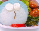 ドラえもん ミーちゃん ラブキャラ弁作り方7写真