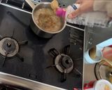 昨日の鍋の残りで作った、あんかけ焼きそば作り方1写真