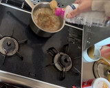 昨日の鍋の残りで作った、あんかけ焼きそば作り方1写真