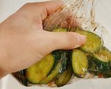 梅ポン酢風味♪きゅうりの浅漬け作り方2写真