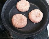 圧力鍋で◎ふっくら煮込みハンバーグ作り方3写真