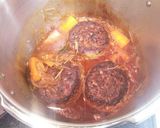 圧力鍋で◎ふっくら煮込みハンバーグ作り方5写真