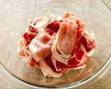 豚肉の野菜入り生姜焼き☆タレしみレタス作り方5写真