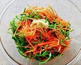 豚肉の野菜入り生姜焼き☆タレしみレタス作り方7写真