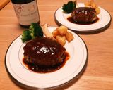 ワインに合う♪きのこ入りハンバーグ作り方9写真