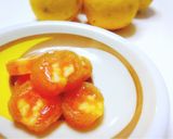 干し柿と柚子のフローズンスイーツ作り方4写真