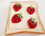 ミニトマトが可愛いチーズトースト作り方8写真