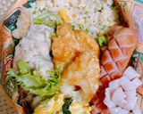 高校2年女子お弁当♥2021.12.02作り方1写真